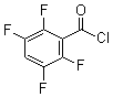 structure of CAS# 107535-73-9, 2,3,5,6-四氟苯甲酰氯