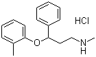 N-甲基-gamma-(2-甲基苯氧基)苯丙胺盐酸盐分子结构 (CAS 107674-15-7)