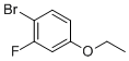 1-溴-4-乙氧基-2-氟苯分子结构 (CAS 107713-66-6)