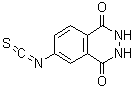 异发光氨异硫氰酸酯分子结构 (CAS 107807-39-6)