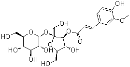 structure of CAS# 107912-97-0, Sibiricose A5
