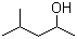structure of CAS# 108-11-2, 4-甲基-2-戊醇