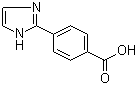 structure of CAS# 108035-45-6, 4-(2-Imidazolyl)benzoic acid