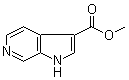 CAS # 108128-12-7, 1H-Pyrrolo[2,3-c]pyridine-3-carboxylic acid methyl ester