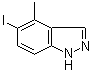 5-碘-4-甲基-1H-吲唑分子结构 (CAS 1082040-12-7)