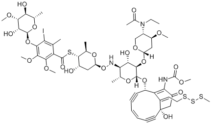 N-乙酰基卡奇霉素gamma1分子结构 (CAS 108212-76-6)
