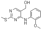 CAS # 1082599-84-5, 4-[(2-Methoxyphenyl)amino]-2-(methylthio)-5-pyrimidinemethanol