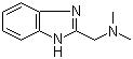 1-(1H-苯并咪唑-2-基)-N,N-二甲基甲胺分子结构 (CAS 108274-97-1)