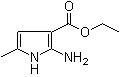 structure of CAS# 108290-85-3, Ethyl 2-amino-5-methyl-1H-pyrrole-3-carboxylate
