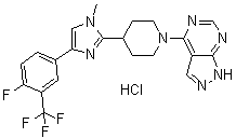 LY-2584702 hydrochloride molecular structure (CAS 1082948-81-9)