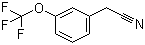 3-(三氟甲氧基)苯乙腈分子结构 (CAS 108307-56-8)