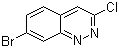 7-溴-3-氯噌啉分子结构 (CAS 1083181-46-7)