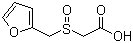 structure of CAS# 108499-26-9, 2-[(呋喃-2-基甲基)亚磺酰基]乙酸