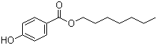 structure of CAS# 1085-12-7, Heptyl 4-hydroxybenzoate