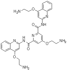 Pyridostatin分子结构 (CAS 1085412-37-8)