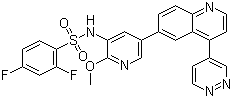 GSK 2126458分子结构 (CAS 1086062-66-9)