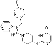 咪唑司汀分子结构 (CAS 108612-45-9)