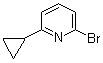 2-溴-6-环丙基吡啶分子结构 (CAS 1086381-26-1)