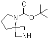 2,5-二氮杂螺[3.4]辛烷-5-羧酸叔丁酯分子结构 (CAS 1086398-04-0)