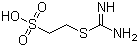 2-[(氨基亚氨基甲基)硫]乙磺酸分子结构 (CAS 108710-70-9)