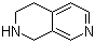 1,2,3,4-四氢-2,7-萘啶分子结构 (CAS 108749-08-2)