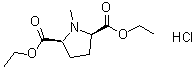 CAS 登录号：1087724-64-8, (2R,5S)-rel-1-甲基-2,5-吡咯烷二甲酸二乙基酯盐酸盐
