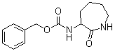 structure of CAS# 108875-45-2, (2-氧代氮杂环庚烷-3-基)氨基甲酸苄酯