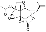 13-O-乙酰基马桑宁分子结构 (CAS 108887-44-1)