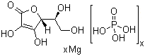 L-抗坏血酸-2-磷酸酯镁盐分子结构 (CAS 108910-78-7)