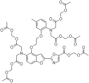 structure of CAS# 108964-32-5, Fura 2-AM