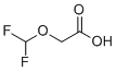 structure of CAS# 1089695-61-3, 2-(二氟甲氧基)乙酸