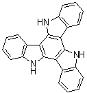 10,15-二氢-5H-二吲哚并[3,2-a:3',2'-c]咔唑分子结构 (CAS 109005-10-9)