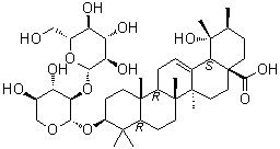 冬青苷 D分子结构 (CAS 109008-27-7)