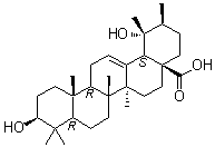 冬青素 B分子结构 (CAS 109008-39-1)