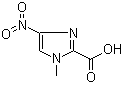 1-甲基-4-硝基-1H-咪唑-2-羧酸分子结构 (CAS 109012-24-0)