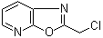 2-(氯甲基)恶唑并[5,4-b]吡啶分子结构 (CAS 1092352-10-7)