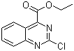 2-氯喹唑啉-4-甲酸乙酯分子结构 (CAS 1092352-52-7)