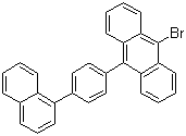 10-(4-(1-萘基)苯基)-9-溴蒽分子结构 (CAS 1092390-01-6)