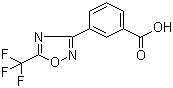3-(5-(三氟甲基)-1,2,4-恶二唑-3-基)苯甲酸分子结构 (CAS 1092400-82-2)
