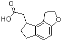 1,6,7,8-四氢-2H-茚并[5,4-b]呋喃-8-乙酸分子结构 (CAS 1092507-01-1)