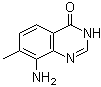 8-Amino-7-methyl-4(3H)-quinazolinone molecular structure (CAS 1093101-65-5)