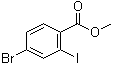 structure of CAS# 1093418-75-7, 4-溴-2-碘苯甲酸甲酯