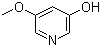 5-甲氧基吡啶-3-醇分子结构 (CAS 109345-94-0)