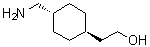 2-[反式-4-(氨基甲基)环己基]乙醇分子结构 (CAS 1093685-44-9)