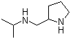 N-(1-甲基乙基)-2-吡咯烷甲胺分子结构 (CAS 1093686-48-6)