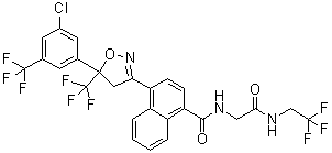 阿福拉纳分子结构 (CAS 1093861-60-9)