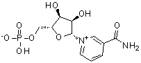 structure of CAS# 1094-61-7, Nicotinamide ribonucleotide