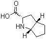 2-氮杂双环[3.3.0]辛烷-3-甲酸分子结构 (CAS 109428-53-7)