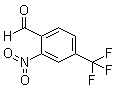 2-硝基-4-(三氟甲基)苯甲醛分子结构 (CAS 109466-87-7)