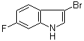 CAS # 1094754-90-1, 3-Bromo-6-fluoro-1H-indole